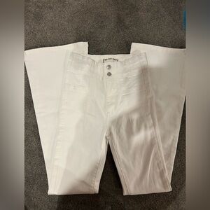 We The Free Jayde Flare Jeans- White